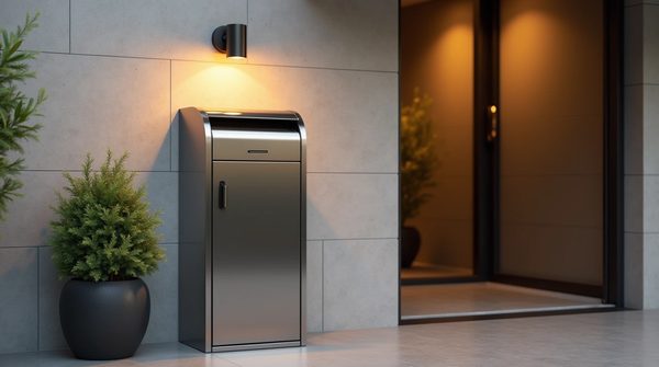 Moderniser l'entrée de votre immeuble avec une boîte aux lettres collective tendance