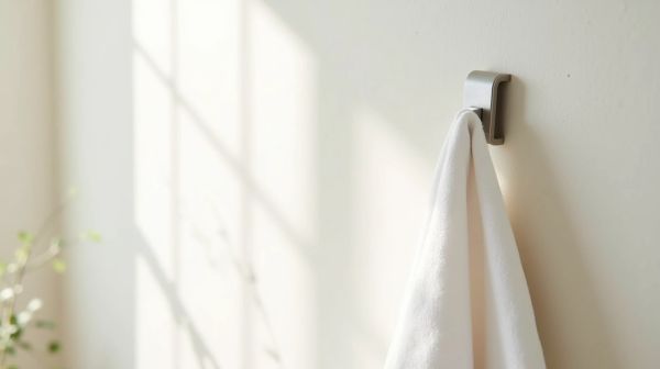 Optimiser le rangement avec un crochet porte serviette pratique