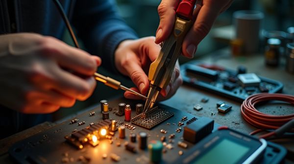 Tester un circuit avec une pince ampèremétrique en toute sécurité