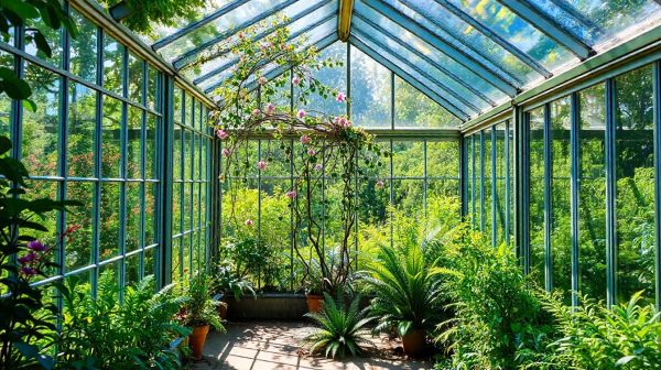 Top 5 serres en verre : une touche d'élégance pour votre jardin